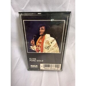 Elvis Presley Pure Gold Vintage Cassette Tape 1975 RCA
